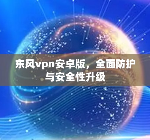 东风vpn安卓版,全面防护与安全性升级